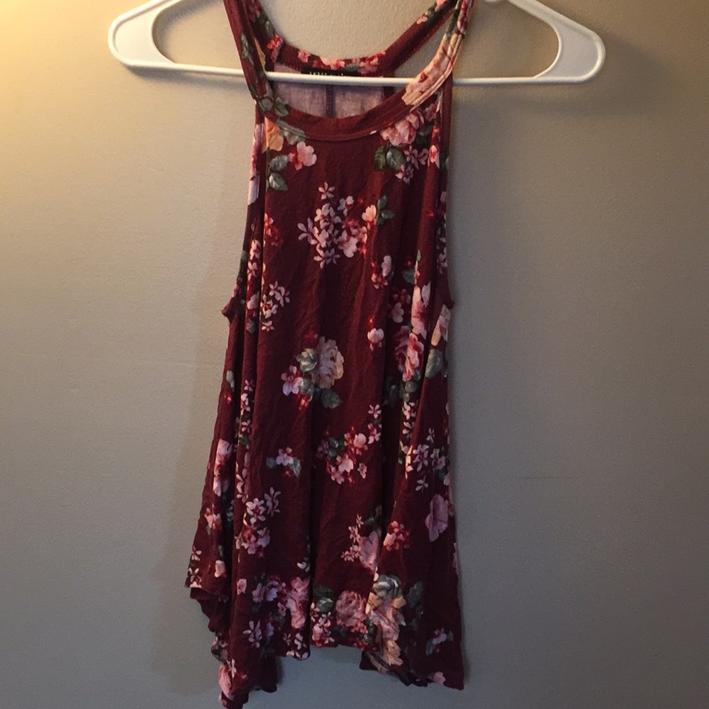 Floral tank top